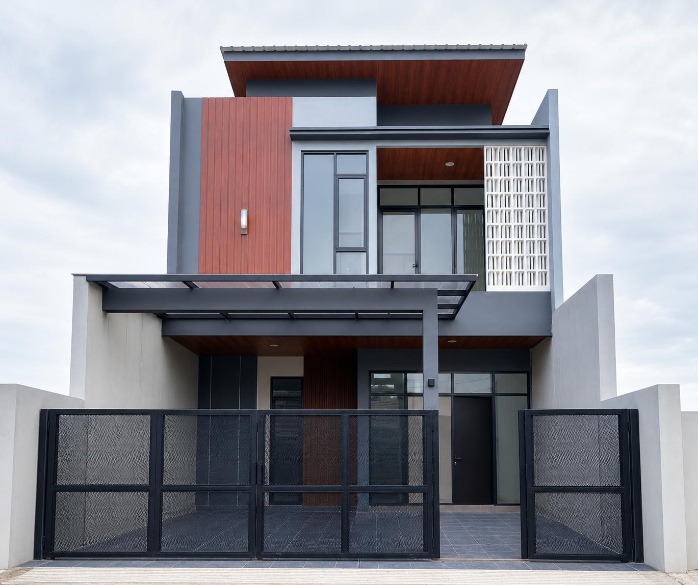 rumah kontemporer bekasi